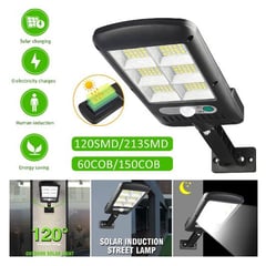 IMPORTADO - MINI LÁMPARA SOLAR 6 CELDAS 120 LED BRILLANTES / EXTERIOR