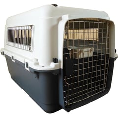 GENERICO - Kennel jaula transportador de mascotas L70 - 67.5 cm - IATA