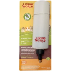 LIVING WORLD - Bebedero automático para conejos, erizos o cuyes 475 ml