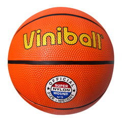 VINIBALL - Pelota de Básket Junior Naranja Talla 3