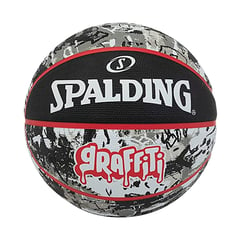 SPALDING - PELOTA DE BÁSKET GRAFFITI GRIS/ROJO 7