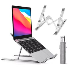 IMPORTADO - Soporte Aluminio Plegable Laptop Premium Portatil Multifuncion