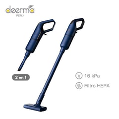 DEERMA - Aspiradora Vertical y de Mano DX1000 - 2 en 1