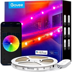 GOVEE - Tira Led Rgbic Pro Inteligente 5 Metros Wifi Alexa Google