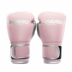 MAKOTO - Guantes de Boxeo Basic Niños RosadoPlata - 100 Poliuretano