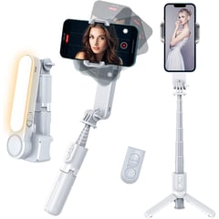 OEM - Estabilizador Gimbal de Cardán Q09 para celulares -Blanco