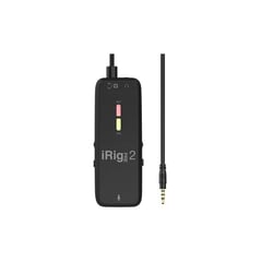 IK MULTIMEDIA - Preamplificador de micrófono - - irig pre 2 - negro