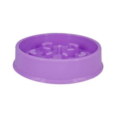 BLUE BOX - Plato para perros anti ansiedad Slowfeeder Lila Pastel