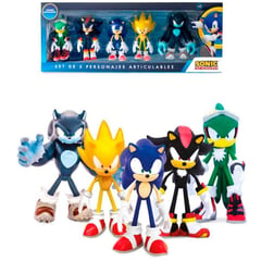 SONIC - Set De The Hedgehog Y Sus Amigos