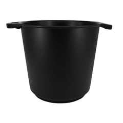 BLUE BOX - HIELERA BUCKET 6 LT NEGRO SÓLIDO SIN SERIGRAFIA