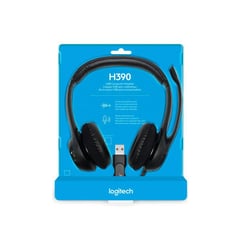 LOGITECH - Audifono Microfono H390 Usb Cancelacion Ruido Call center