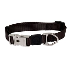 PETMATE - Collar Ajustable Deluxe Negro Tamaño 1 "X18-26"