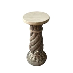 LOMBARDIA - Clasico Pedestal Chico Decorativo 50x20x20CM