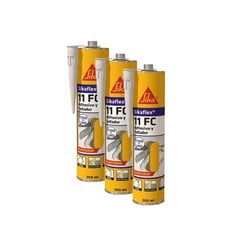 SIKA - Tripack Sellador de juntas SIKAFLEX 11 FC+ PURFORM Blanco x 300 ml