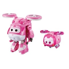 SUPER WINGS - Figura Transformable Dizzy con Avión Mascota