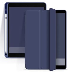 GENERICO - Funda Smart Cover con Porta Lapiz para Ipad Pro 11 Azul