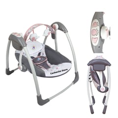 INFANTI - Columpio Mecedora para Bebe SWING Rosado