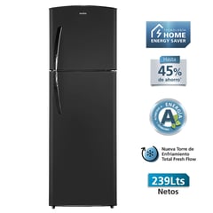 MABE - Refrigeradora No frost 239 Ltrs Netos Grafito RMA250FVPG1