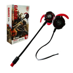 GENERICO - Audífonos Gamer KR-GM504 Rojo