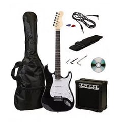 GENERICO - Gran Pack Guitarra Eléctrica amplificador y accesorios.