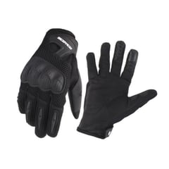 SCOYCO - Guantes Antideslizantes Reforzados Motociclistas MC58 Talla L Negro