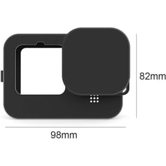 GENERICO - Case pase GoPro Hero 11, 10, 9 PROTECTOR DE SILICONE