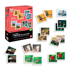 DISET - JUEGO DE MEMORIA PHOTO ANIMALS