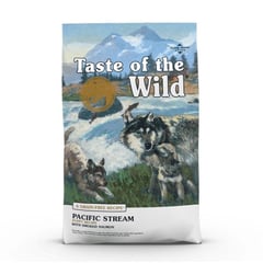 TASTE OF THE WILD - Cachorro Pacific Stream Salmón 12.2 Kg