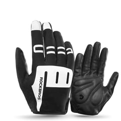 ROCKBROS - Guantes Deportivos S253 Reflectantes Ciclismo Moto