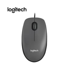 LOGITECH - Mouse con cable USB M90 Negro