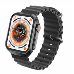 GENERICO - CORREA PARA SMARTWATCH Y APPLEWATCH ULTRA 42/44/45/49MM SERIE 8 - NEGRO