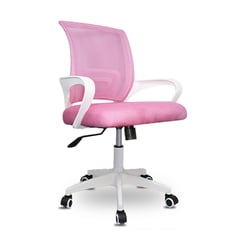 INIUS - Silla de Oficina Ergonómica Ava con Soporte Lumbar - Rosado