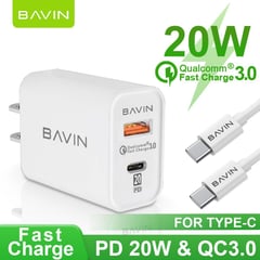 BAVIN - Adaptador de pared y cable de datos para Equipos Iphone