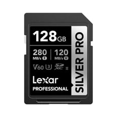 LEXAR - TARJETA SD Professional 128GB UHS-II 280MB SILVER PRO