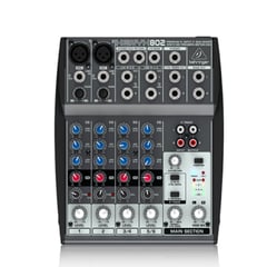 BEHRINGER - Mezcladora de Audio Xenyx 802 8 canal