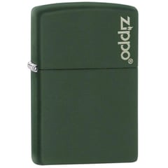 ZIPPO - Encendedor Original Clásico Verde Mate Slim