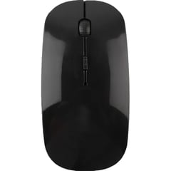 IMPORTADO MC - Mouse Inalámbrico Slim 4D Grande Standard - Negro