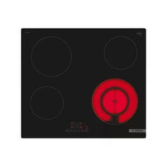 BOSCH - Cocina PKF611BB8E Vitrocerámica Empotrable Eléctrica 60 cm Negro