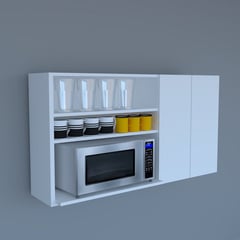 GENERICO - Mueble alto para cocina catalina - hmmelamuebles