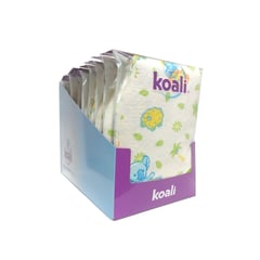 KOALI - Baberos Desechables Bolsa de 12 unidades x 10 Bolsas