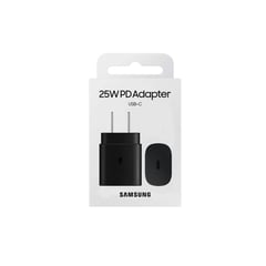 SAMSUNG - ADAPTADOR 25W ORIGINAL NUEVO- NEGRO