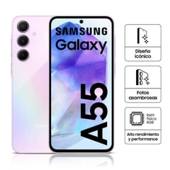 SAMSUNG - GALAXY A55 5G 256GB 8GBRAM LIBRE NUEVO- LILA