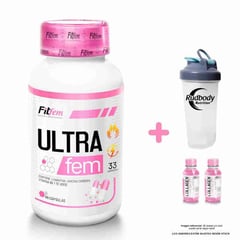 FITFEM - ULTRA FEM FRASCO DE 66 CAPS. + SHAKER