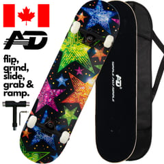 AD - Skateboard 31 Flip Grind Slide Grab Ramp - Popstar