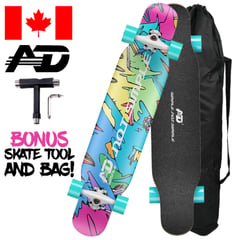 AD - Skate Longboard 42'' Dancing Cruising Downhill - Color