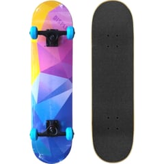 DISPLAY - Skateboard 31'' Flip Grind Slide Grab Ramp - Colored