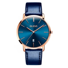 OLEVS - RELOJ HOMBRE AZUL MARINO 5869