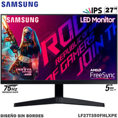 SAMSUNG - Monitor LF27T350FHLXPE 27 FHD LED IPS 75hz 5ms AMD FreeSync