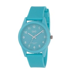 Q&Q - Reloj QQ Mujer Acuático Celeste