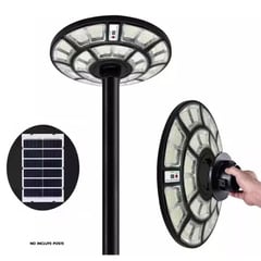 MN ELECTRONICS - Lampara Farola Solar Circular Ip67 360° De 300w Tipo Ovni